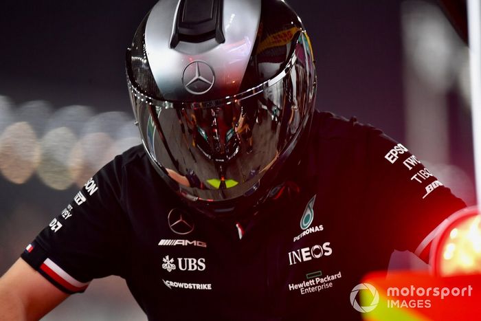 Miembro del equipo de boxes de Mercedes F1