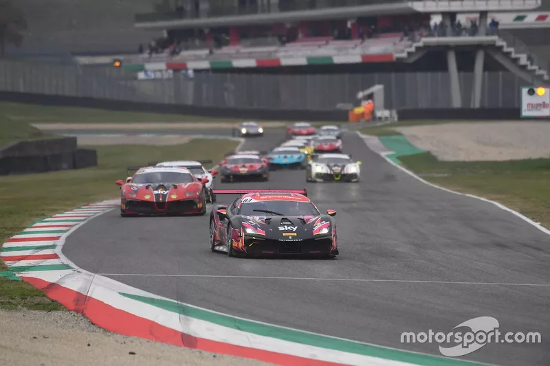 Azione in pista