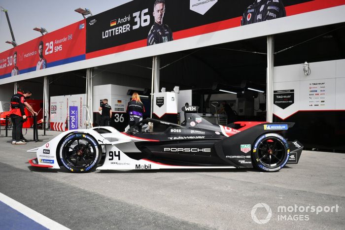 The car of Pascal Wehrlein, Porsche, Porsche 99X Electric 