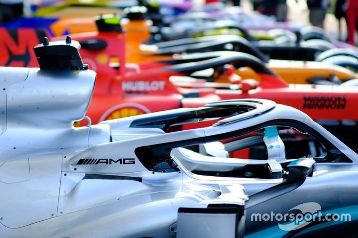 Mercedes AMG F1, Ferrari SF90, McLaren MCL34, Haas F1 Team VF-19 , Renault F1 Team R.S.19, Racing Point