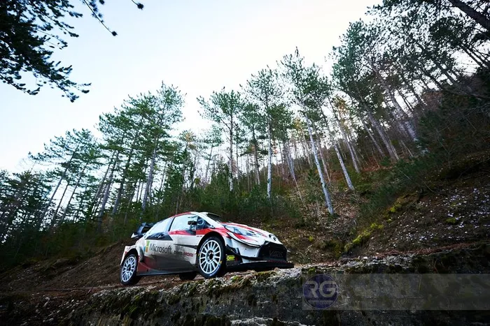 Elfyn Evans, Scott Martin, Toyota Yaris WRC