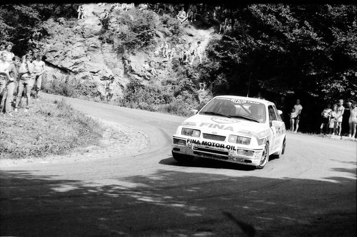 Omer Saelens, Jeannick Breyne, Ford Sierra RS Cosworth