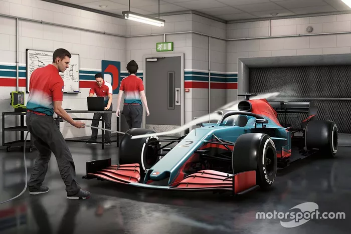 Captura de pantalla del modo F1 2020 My Team