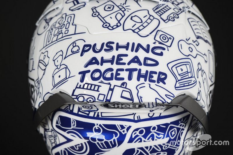 Casco de Alex Marquez, Repsol Honda Team