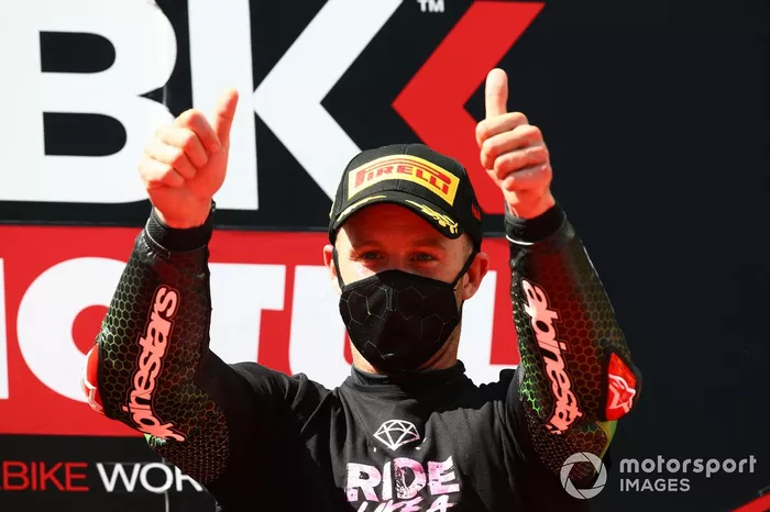 Podio: Ganador Jonathan Rea, Kawasaki Racing Team