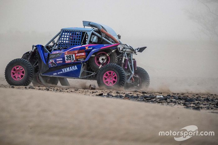 #391 X-Raid Yamaha Racing Rally Supported Team: Camelia Liparoti, Annett Fischer