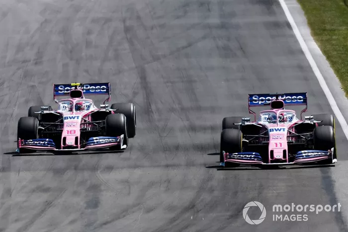 Sergio Perez, Racing Point RP19, Lance Stroll, Racing Point RP19