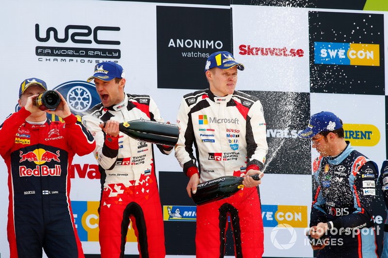 Esapekka Lappi, Citroen World Rally Team, Martin Järveoja, Ott Tänak, Toyota Gazoo Racing WRT Toyota Yaris WRC