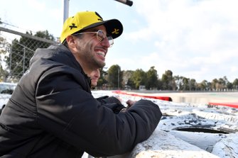 Daniel Ricciardo en Alain Prost, Renault F1 Team
