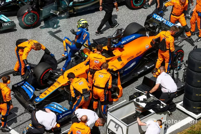 Lando Norris, McLaren MCL35M