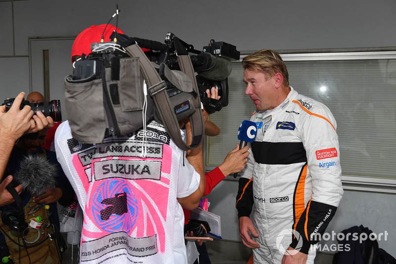 Mika Hakkinen Leyendas F1 30 Aniversario vuelta de Demostración