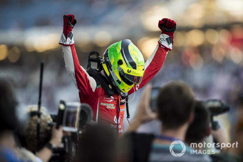 Campeón 2018, Mick Schumacher, PREMA Theodore Racing Dallara F317 - Mercedes-Benz