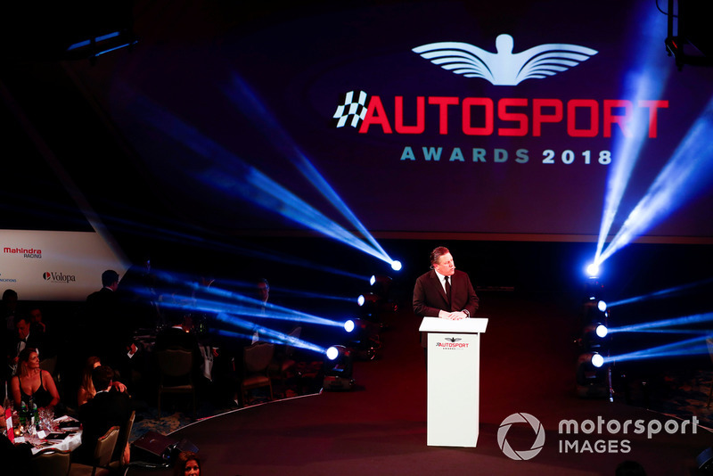 Zak Brown, sul palco