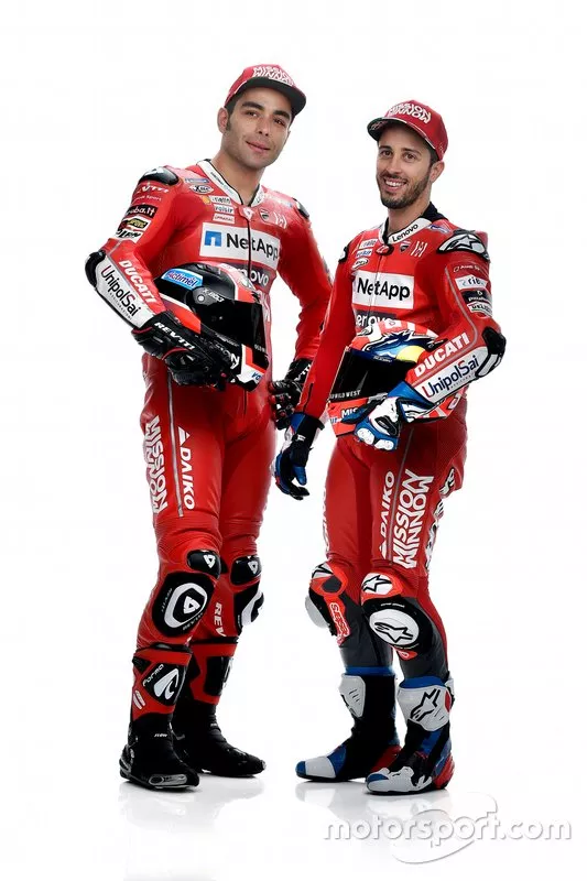 Andrea Dovizioso y Danilo Petrucci, Ducati Team