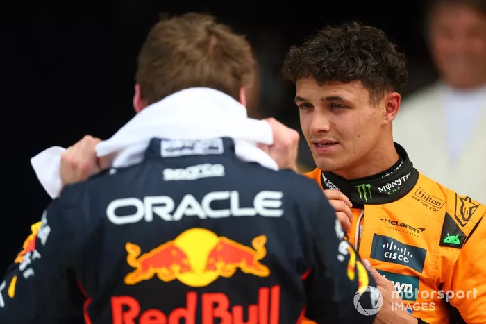 Lando Norris, McLaren, Max Verstappen, Red Bull Racing