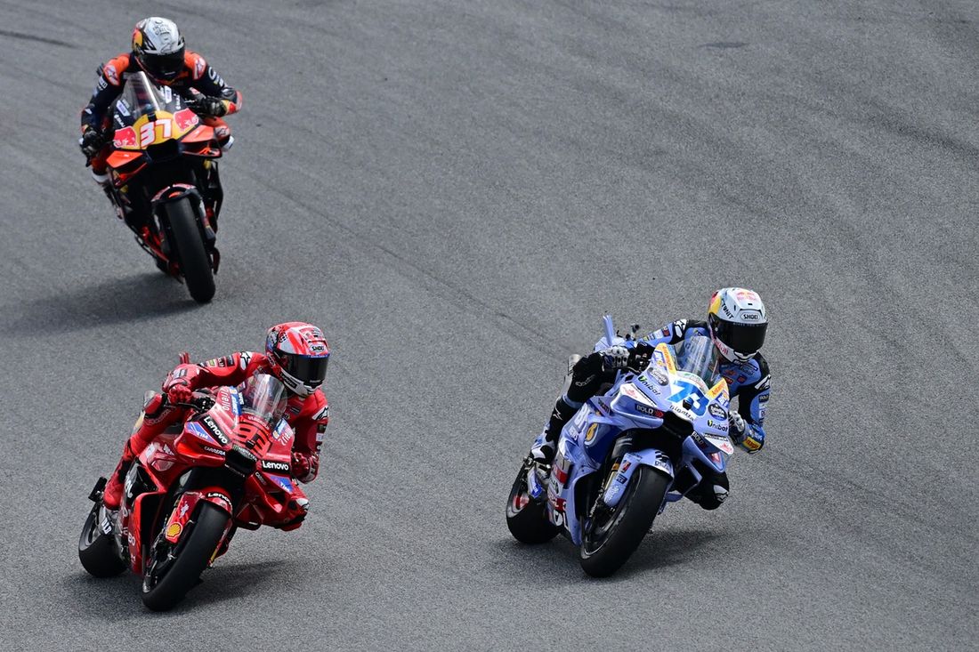 Pedro Acosta, Red Bull KTM Factory Racing, Alex Marquez, Gresini Racing, Marc Marquez, Ducati Team