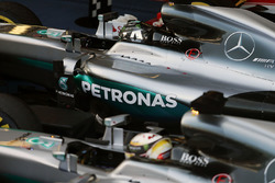 Подиум: победитель - Нико Росберг, Mercedes AMG F1 Team, второе место - Льюис Хэмилтон, Mercedes AMG