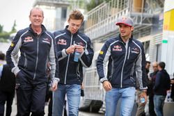 Daniil Kvyat, Scuderia Toro Rosso y Carlos Sainz Jr., Scuderia Toro Rosso