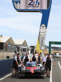 #9 Toyota Gazoo Racing Toyota TS050 Hybrid: Jose Maria Lopez, Yuji Kunimoto, Nicolas Lapierre