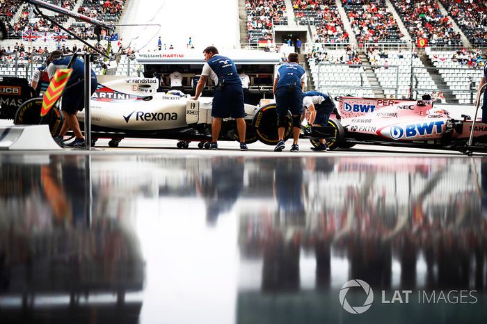Felipe Massa, Williams FW40, Sergio Pérez, Sahara Force India F1 VJM10