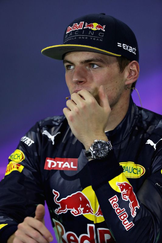 Max Verstappen, Red Bull Racing en la Conferencia de prensa FIA
