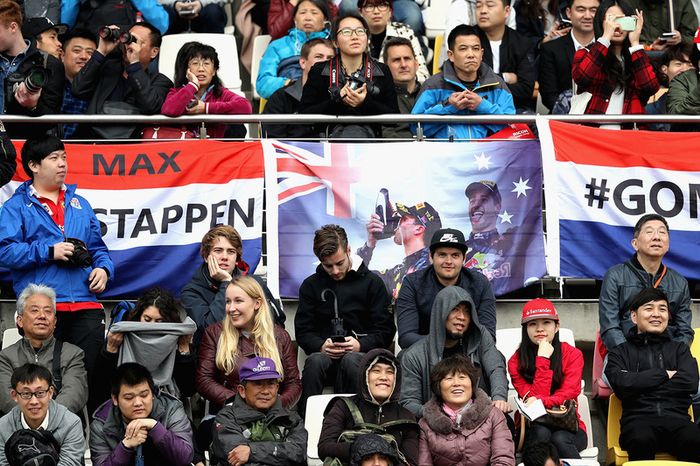 Aficionados de Red Bull Racing