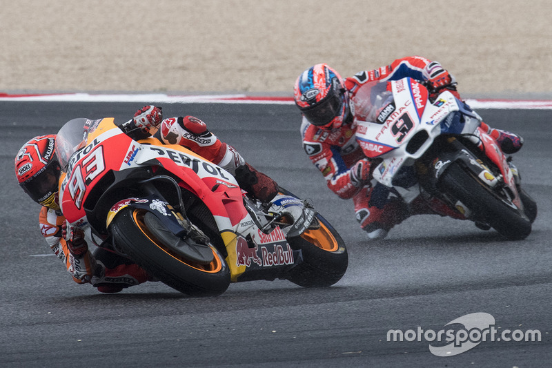 Marc Marquez, Repsol Honda Team, Danilo Petrucci, Pramac Racing