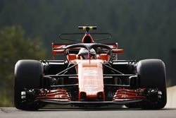 Stoffel Vandoorne, McLaren MCL32 con el Halo
