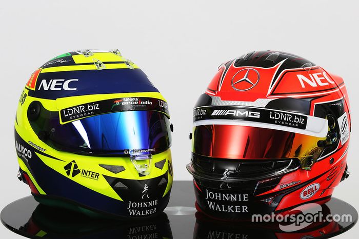 Sergio Pérez, Sahara Force India F1 y Esteban Ocon, Sahara Force India F1 Team, 2017