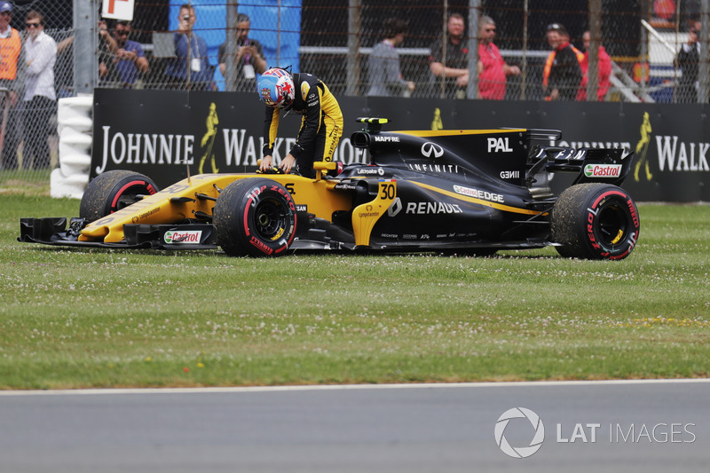 Сход. Джолион Палмер, Renault Sport F1 Team