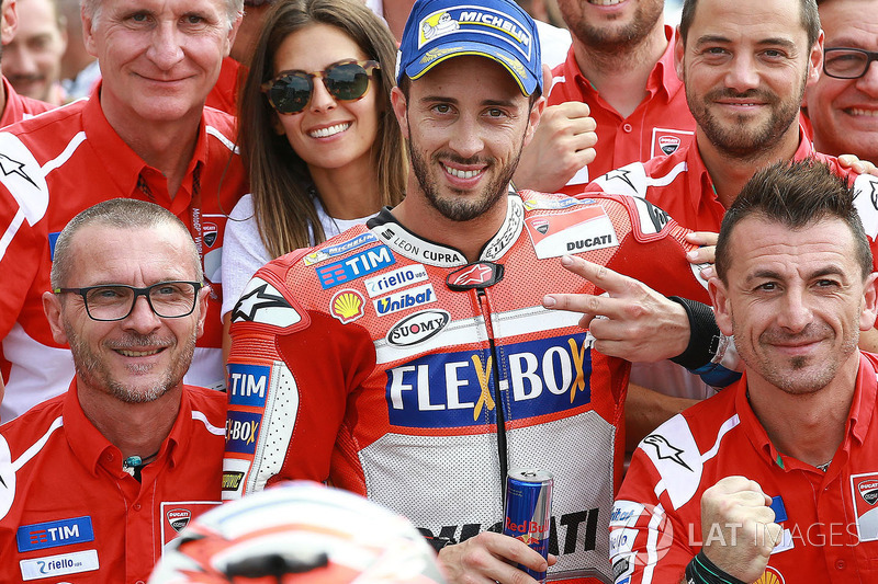 Друге місце у кваліфікації Андреа Довіціозо, Ducati Team