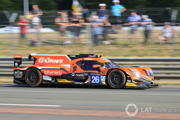 7° (pole position LMP2): #26 G-Drive Racing Oreca 07 Gibson: Roman Rusinov, Pierre Thiriet, Alex Lynn