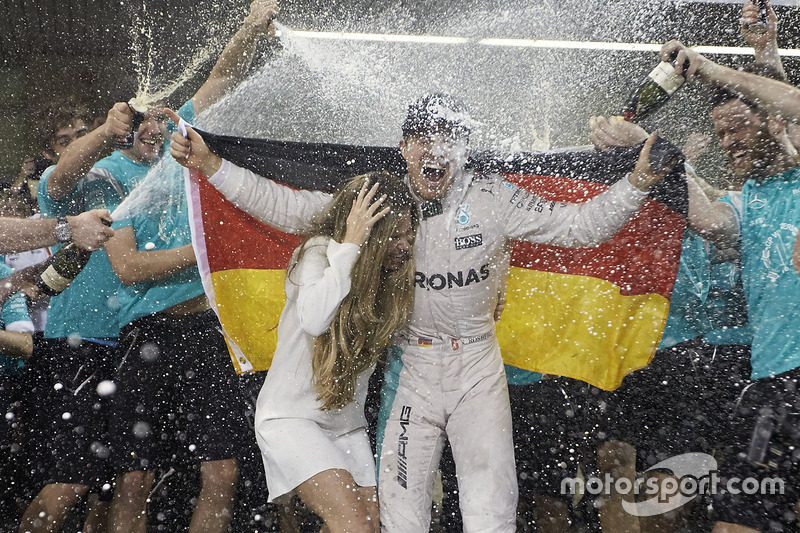 Nico Rosberg, Mercedes AMG F1, World Championship Win - Abu Dhabi 2016