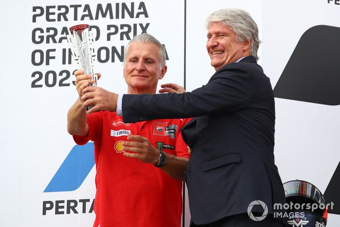 Jorge Viegas, Paolo Ciabatti, Director Deportivo de Ducati Corse