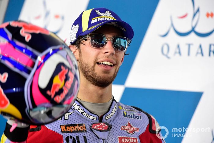 Podio: El ganador de la carrera Enea Bastianini, Gresini Racing