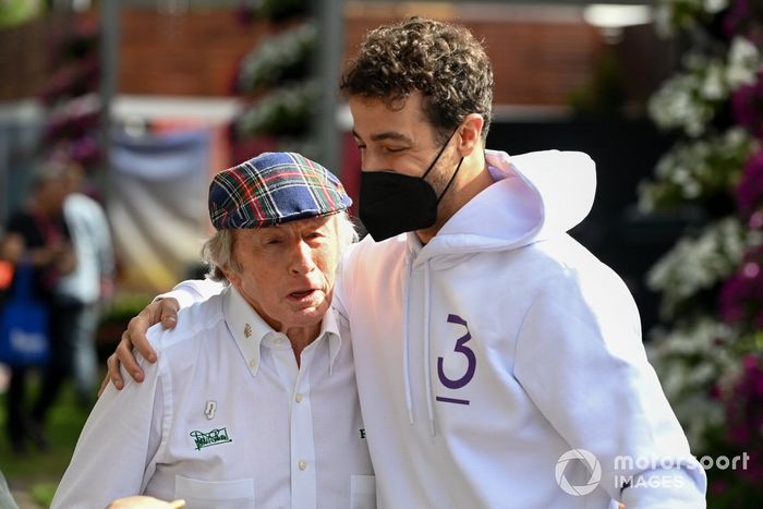 Daniel Ricciardo, McLaren, Sir Jackie Stewart 