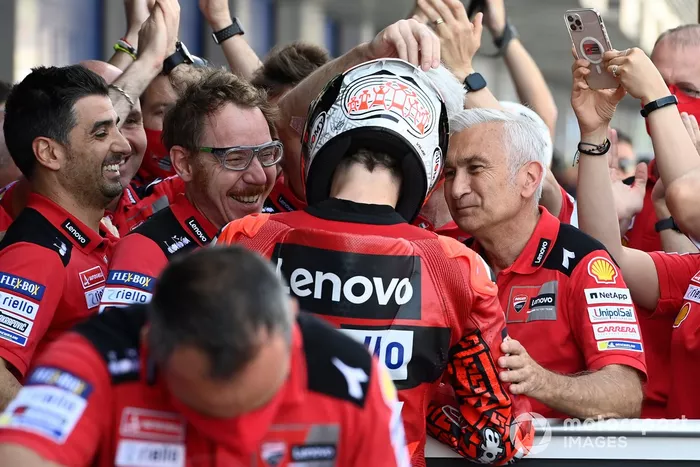 Ganador de la pole Francesco Bagnaia, Equipo Ducati