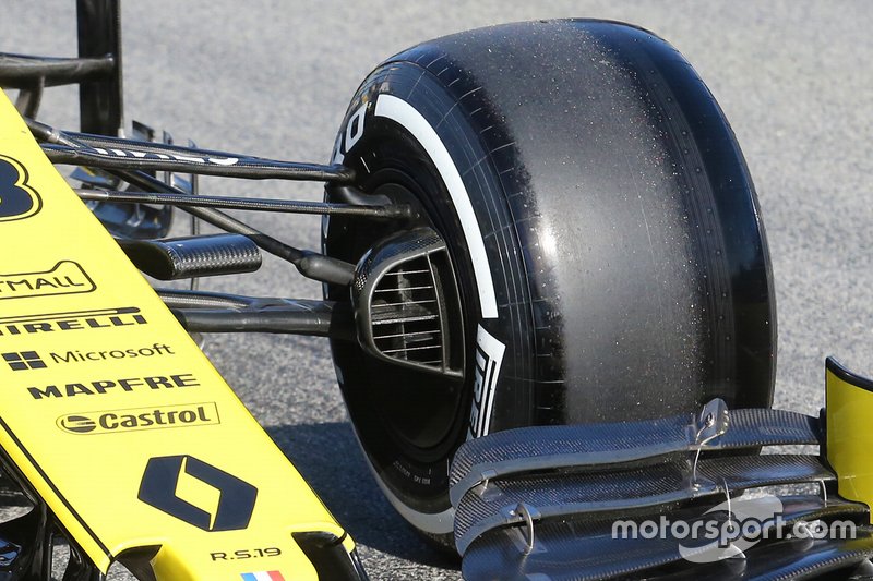 Suspension de la Renault F1 Team R.S. 19