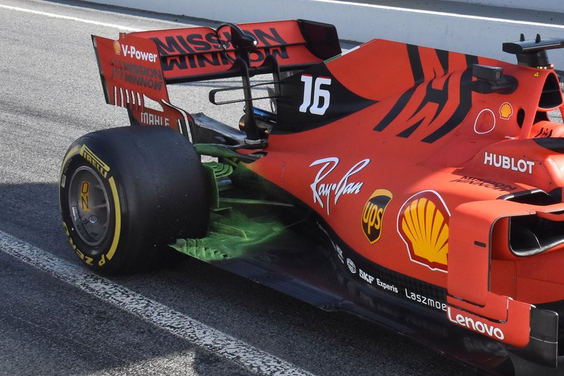 Ferrari SF90, dettaglio del fondo
