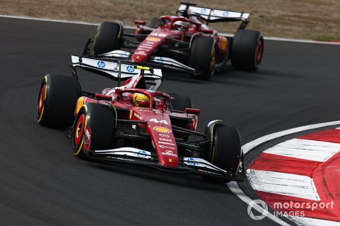 Charles Leclerc, Ferrari, Lewis Hamilton