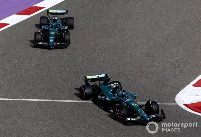 Lance Stroll, Aston Martin Racing, Felipe Drugovich, Aston Martin