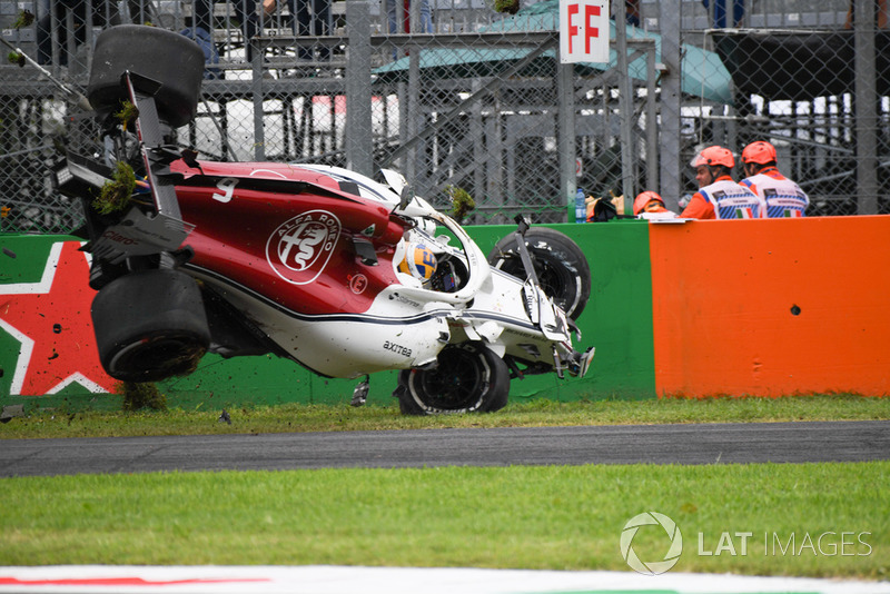Kecelakaan Marcus Ericsson, Sauber C37