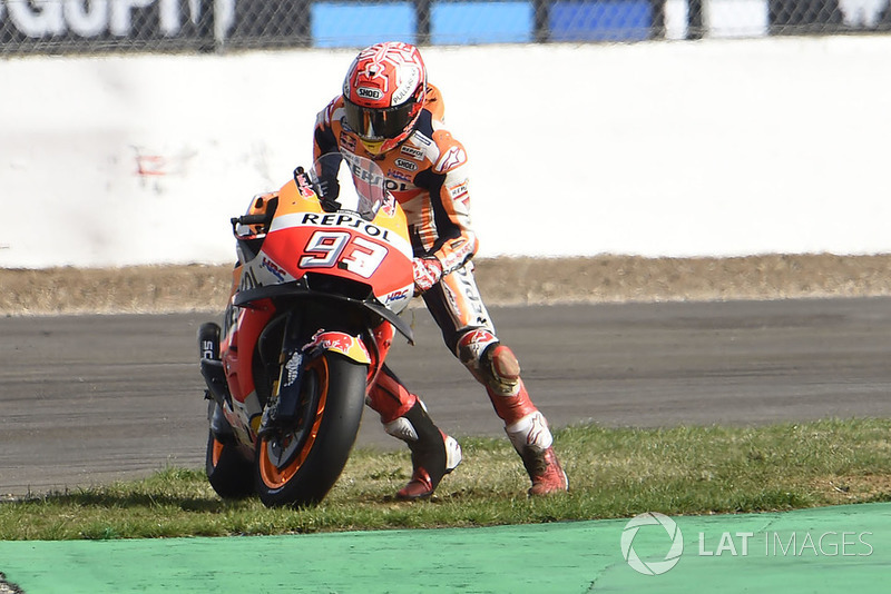 Аварія Марка Маркеса, Repsol Honda Team