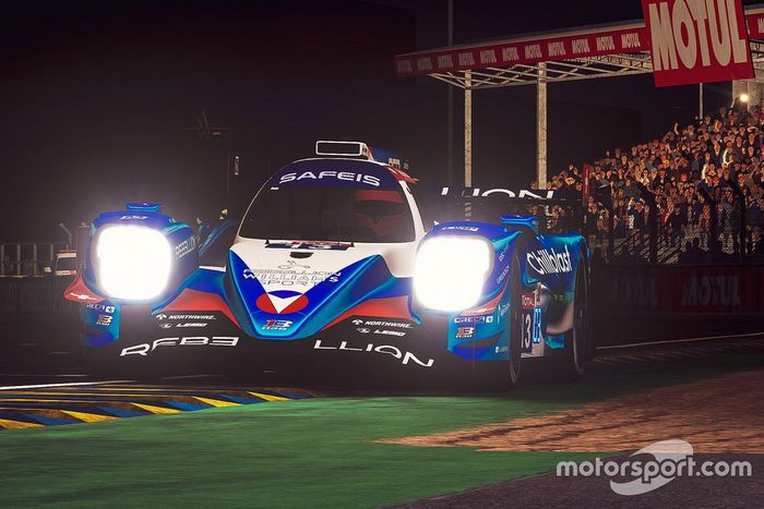 #13 Rebellion Williams Esport Oreca 07 LMP2: Agustin Canapino, Jack Aitken, Alex Arana, Michael Romanidis