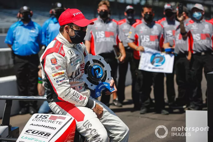 Marco Andretti, Andretti Herta with Marco & Curb-Agajanian Honda, autor de la pole de la Indy 500 2020