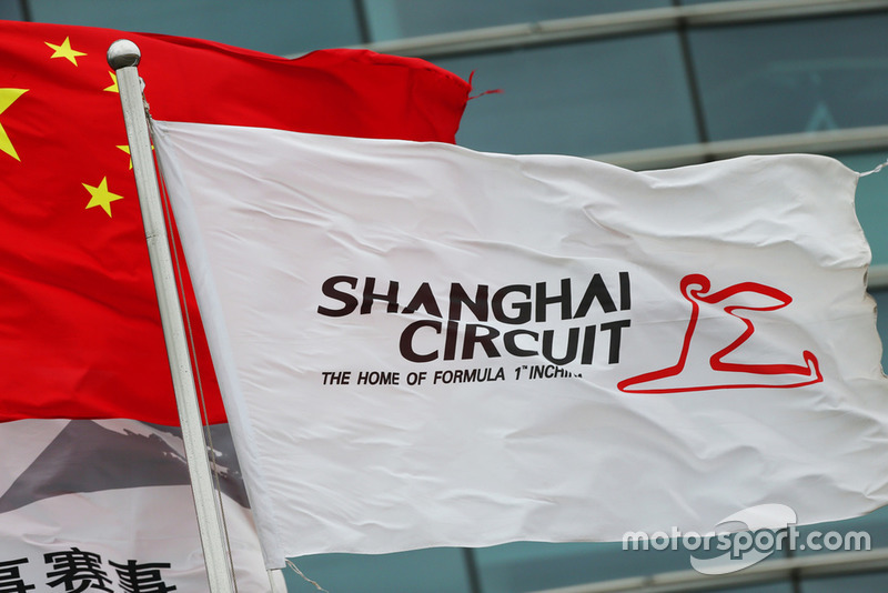 Shanghai Circuit flags