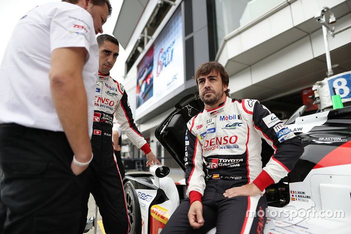 #8 Toyota Gazoo Racing Toyota TS050: Sébastien Buemi, Fernando Alonso 