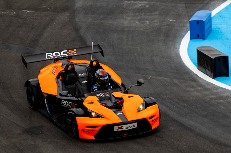 James Baldwin pilote la KTM X-Bow Comp R