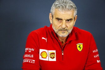 Maurizio Arrivabene, Team Principal, Ferrari, in the team principals Press Conference