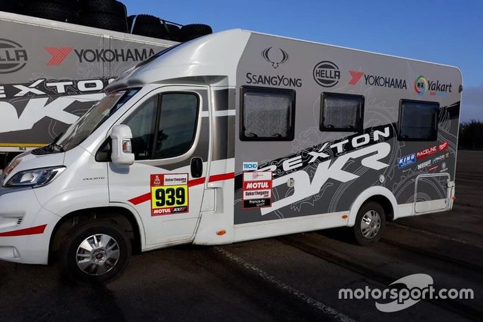 SsangYong preparándose para embarcar en Le Havre